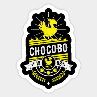 chocobo for girls Sticker